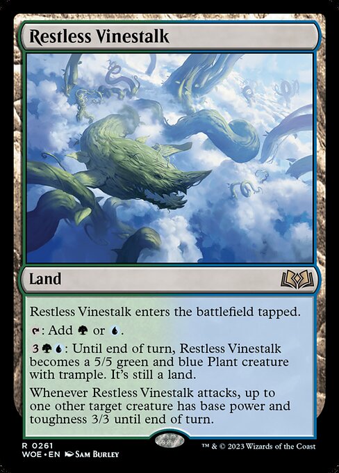 Restless Vinestalk (Wilds of Eldraine #261)