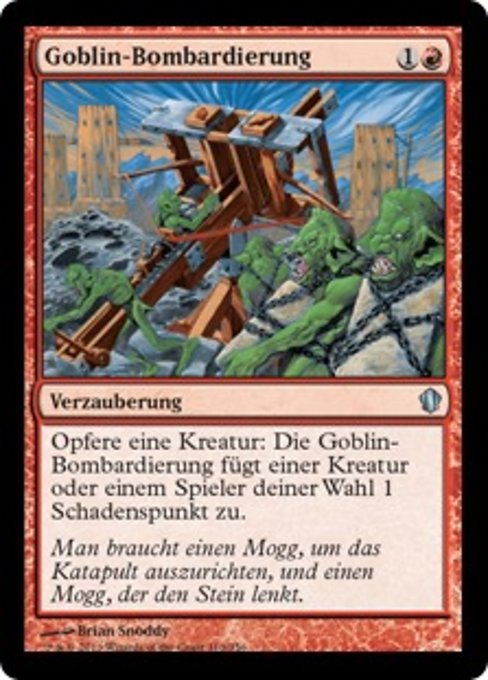 Goblin Bombardment (Commander 2013 #110)