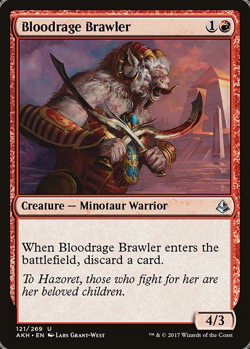 Bloodrage Brawler (Amonkhet #121)