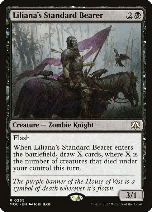 Liliana's Standard Bearer (March of the Machine Commander #255)