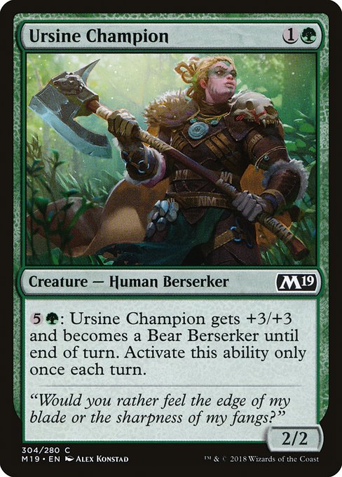 Ursine Champion card image