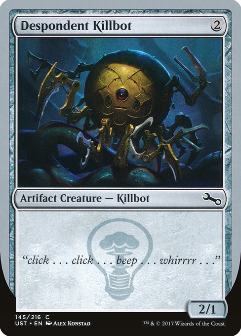 Despondent Killbot (Unstable #145c)