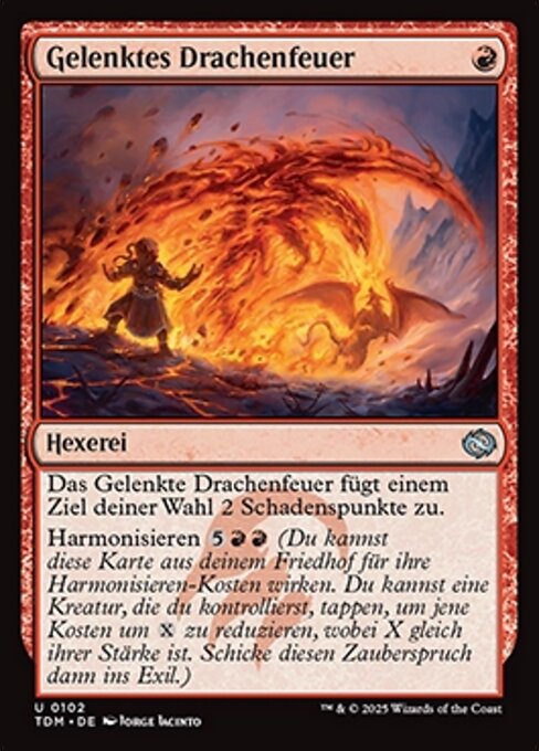 Gelenktes Drachenfeuer