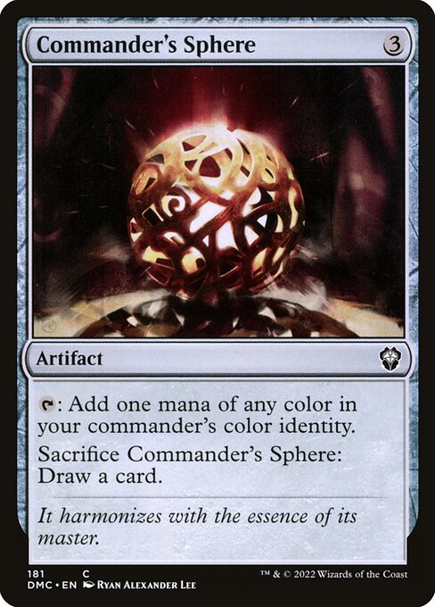 Commander's Sphere (Dominaria United Commander #181)