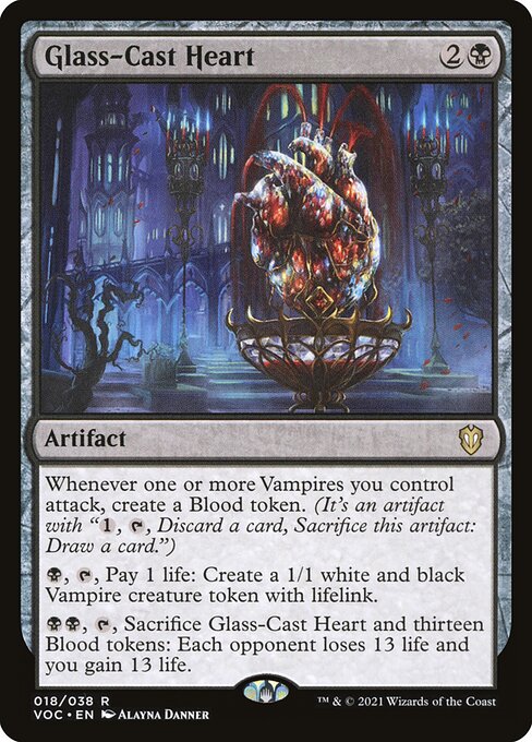 Glass-Cast Heart (Crimson Vow Commander #18)