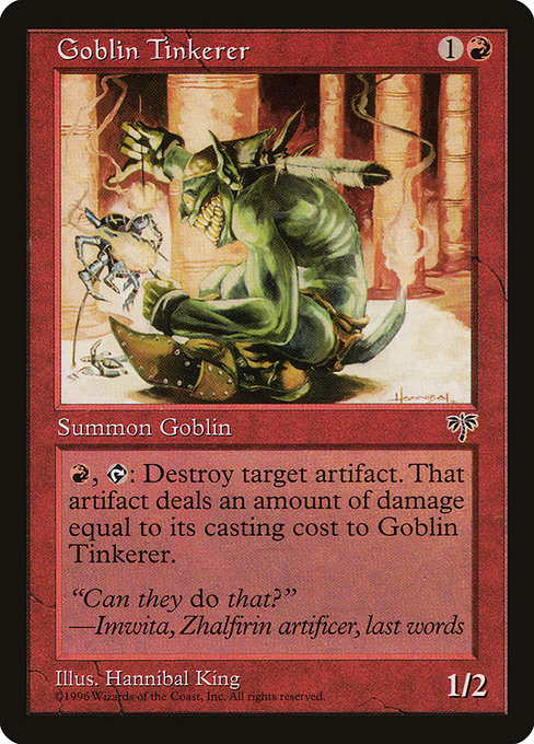 Goblin Tinkerer (Mirage #180)
