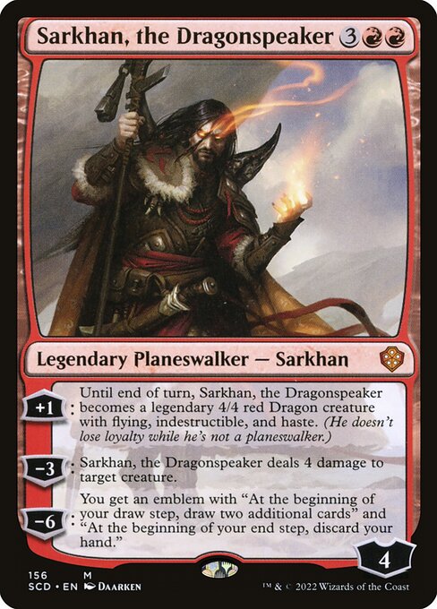 Sarkhan, the Dragonspeaker (Starter Commander Decks #156)