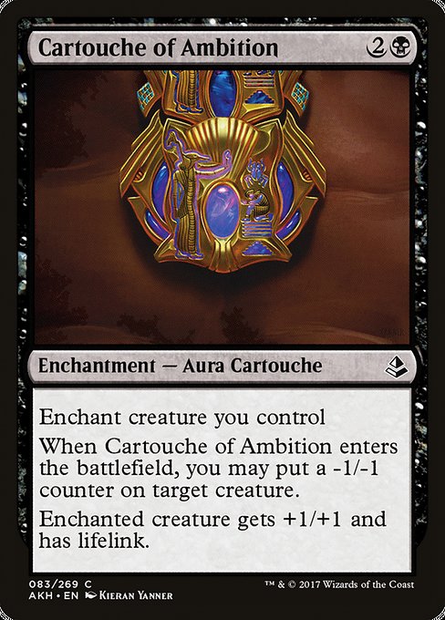 Cartouche of Ambition (Amonkhet #83)