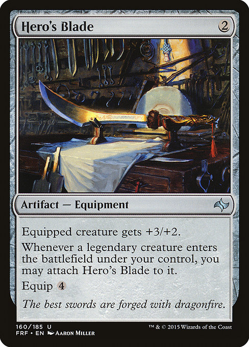 Hero's Blade (Fate Reforged #160)