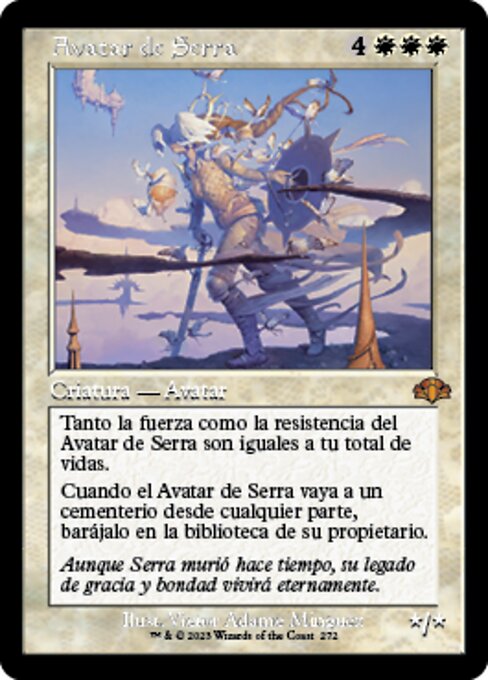 Serra Avatar (Dominaria Remastered #272)