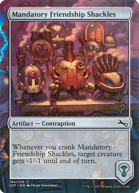 Mandatory Friendship Shackles (Unstable #194)