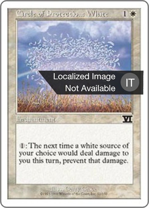 Circle of Protection: White (Classic Sixth Edition #12)