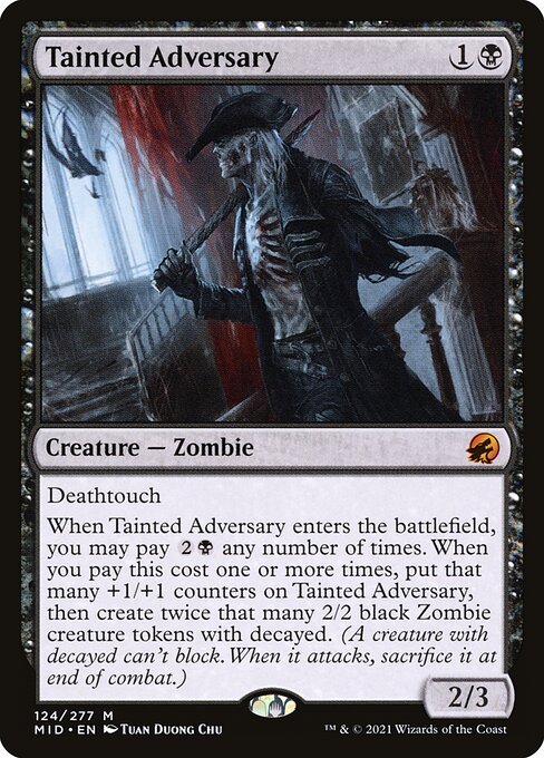 Tainted Adversary (Innistrad: Midnight Hunt #124)