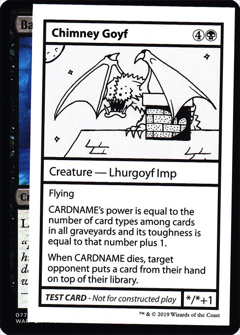 Chimney Goyf (Mystery Booster Playtest Cards 2021 #38)