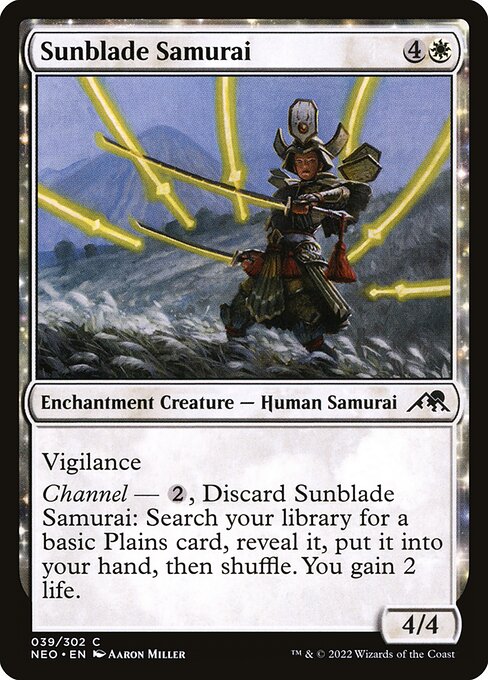 Sunblade Samurai card image