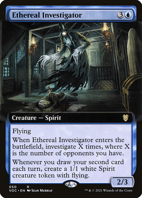 Ethereal Investigator (Crimson Vow Commander #50)