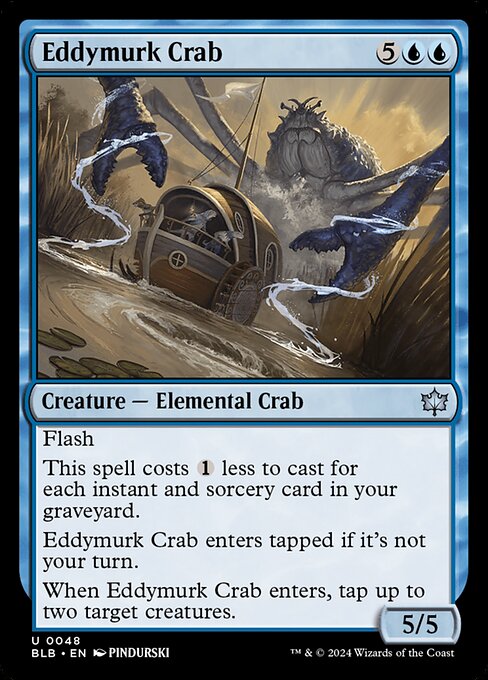 Eddymurk Crab (Bloomburrow #48)