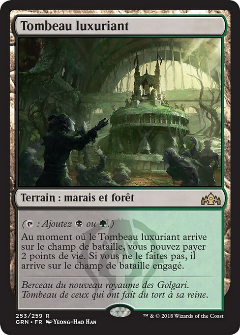 Overgrown Tomb (Guilds of Ravnica #253)