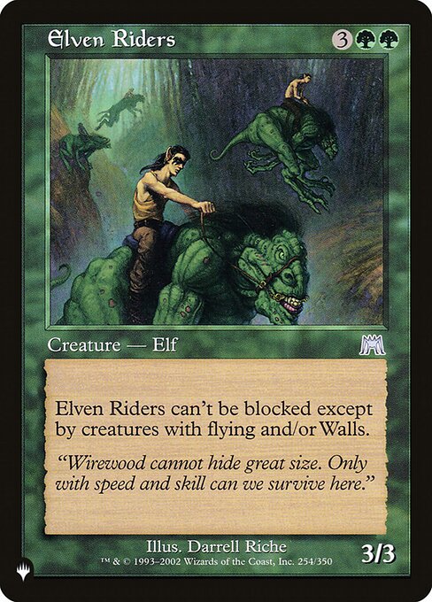 Elven Riders (The List)