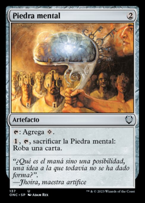 Mind Stone (Phyrexia: All Will Be One Commander #137)