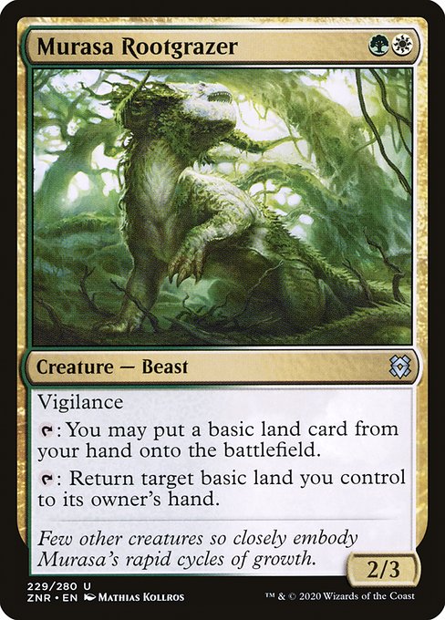 Murasa Rootgrazer (Zendikar Rising #229)