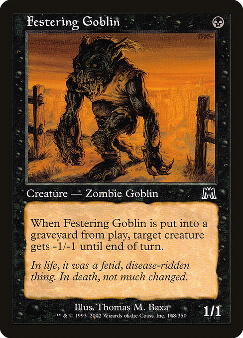 Festering Goblin card image