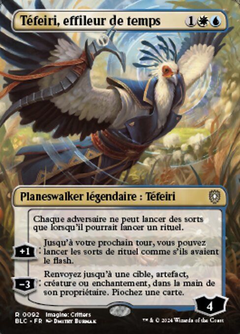 Teferi, Time Raveler (Bloomburrow Commander #92)