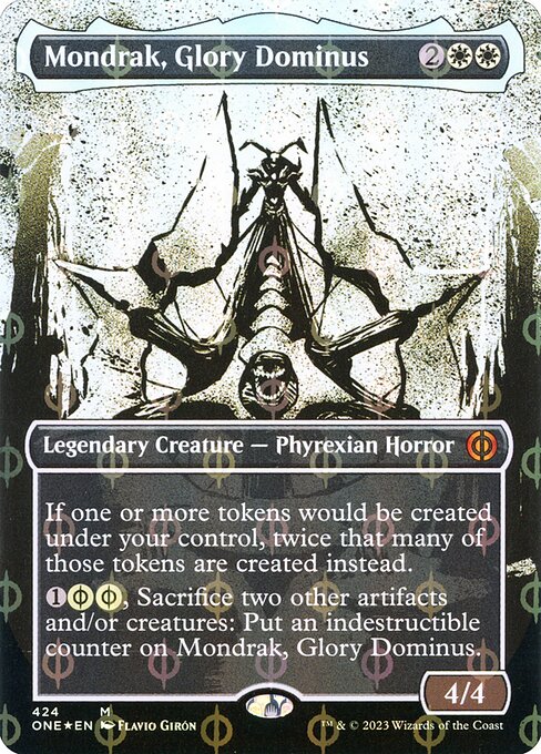 Mondrak, Glory Dominus (Phyrexia: All Will Be One #424)