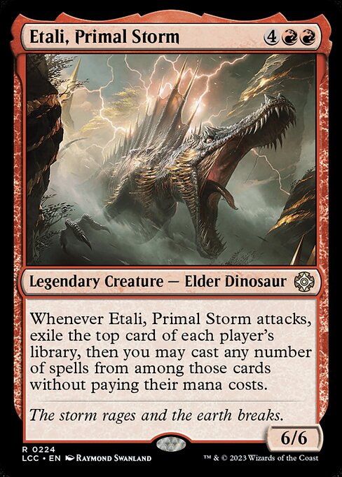 Etali, Primal Storm (The Lost Caverns of Ixalan Commander #224)