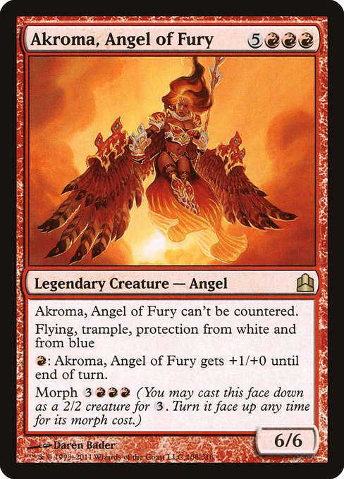 Akroma, Angel of Fury (CMD)