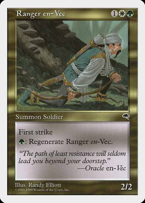 Ranger en-Vec (Anthologies #66)