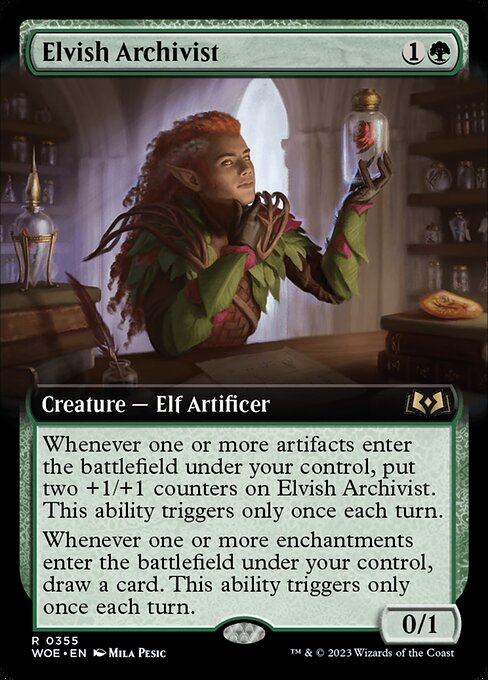 Elvish Archivist (Wilds of Eldraine #355)