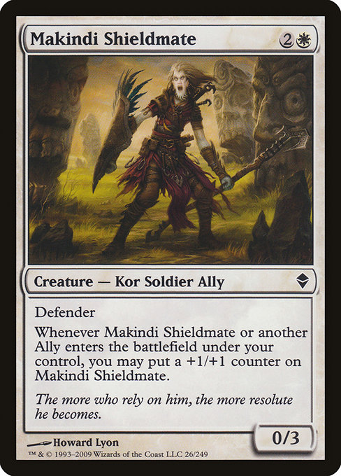 Makindi Shieldmate (Zendikar #26)