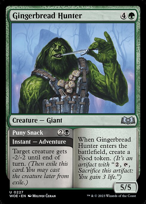 Gingerbread Hunter // Puny Snack card image