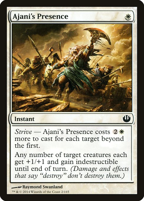 Ajani's Presence (jou) 2