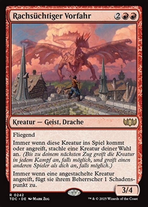 Rachsüchtiger Vorfahr