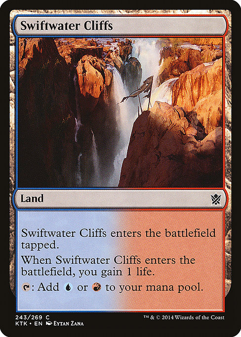 Swiftwater Cliffs (Khans of Tarkir #243)
