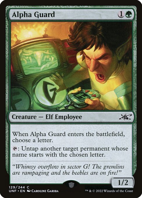 Alpha Guard (Unfinity #129)