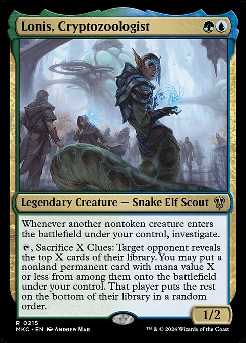 Lonis, Cryptozoologist (mkc) 215 Lonis, Cryptozoologist (mkc) 215