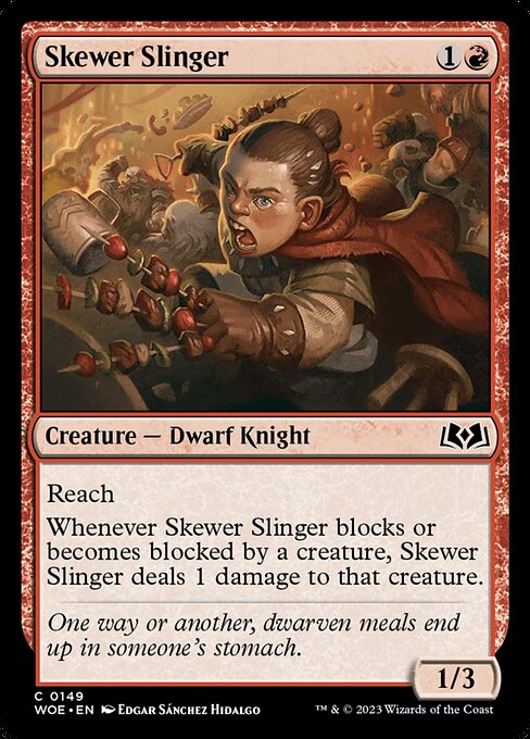 Skewer Slinger (Wilds of Eldraine #149)