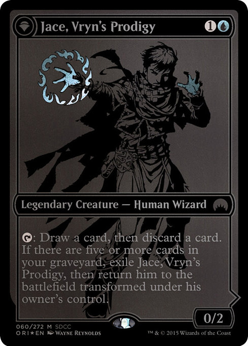 Jace, Vryn's Prodigy // Jace, Telepath Unbound card image