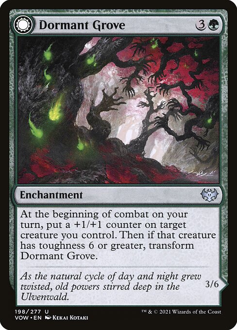 Dormant Grove // Gnarled Grovestrider card image