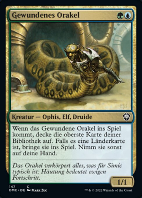 Coiling Oracle (Dominaria United Commander #147)