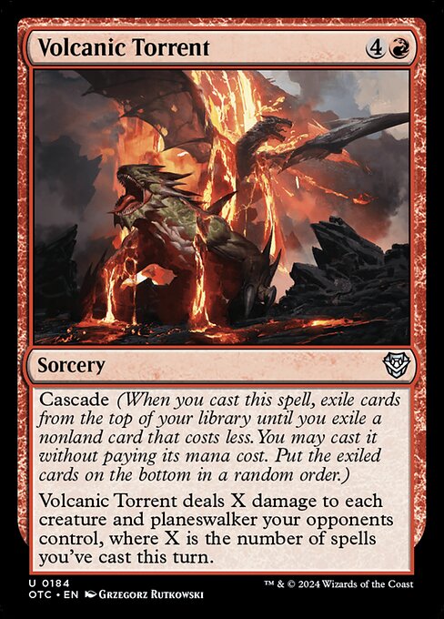 Volcanic Torrent (otc) 184 Volcanic Torrent (otc) 184