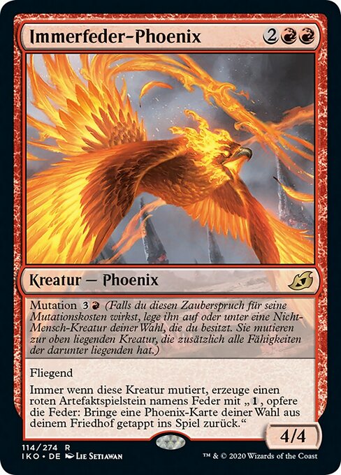 Everquill Phoenix (Ikoria: Lair of Behemoths #114)