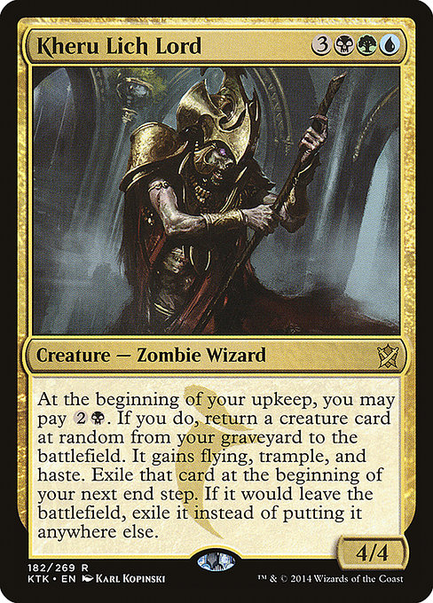 Kheru Lich Lord (Khans of Tarkir #182)