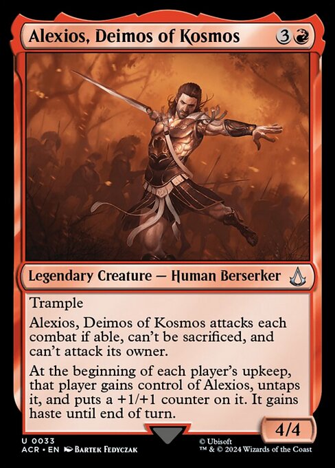 Alexios, Deimos of Kosmos (Assassin's Creed #33)
