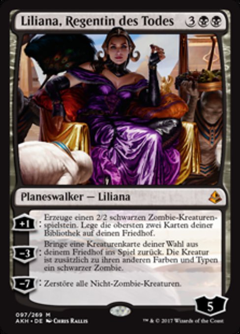 Liliana, Death's Majesty (Amonkhet #97)