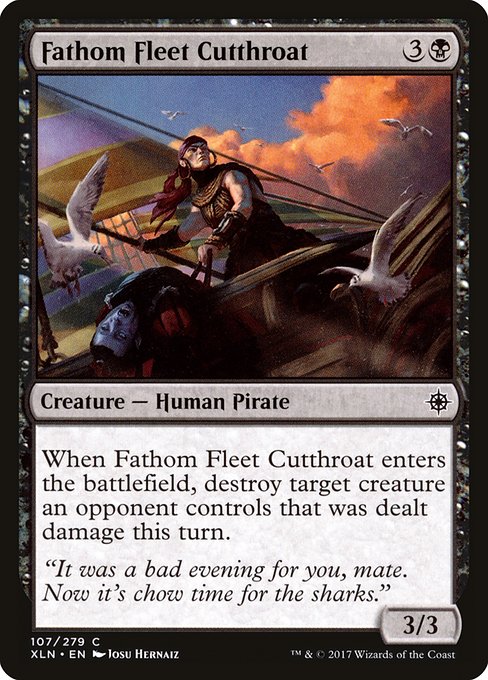 Fathom Fleet Cutthroat (Ixalan #107)
