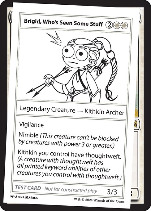 Brigid, Who's Seen Some Stuff (Mystery Booster 2 #274)